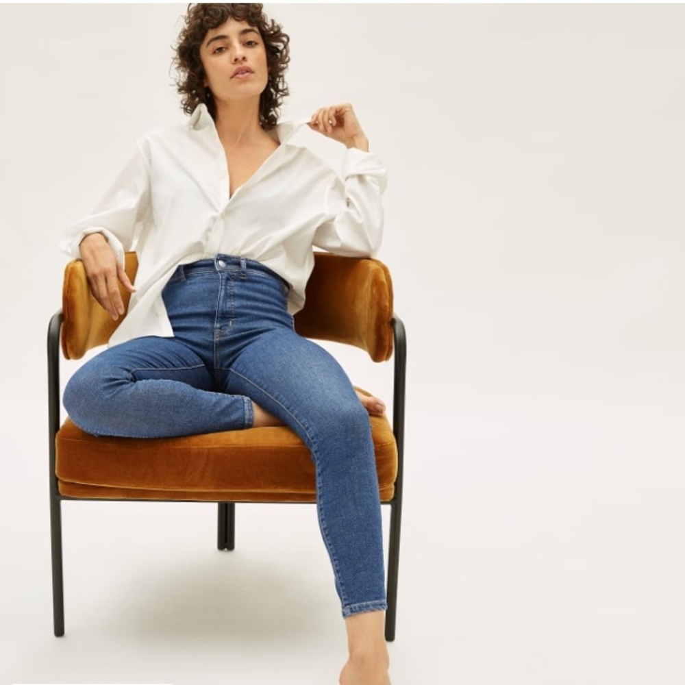 💫SALE Everlane Way High Jeans Skinny Vintage Blue